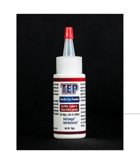 Terrific Ear Powder for dogs, cats and rabbits