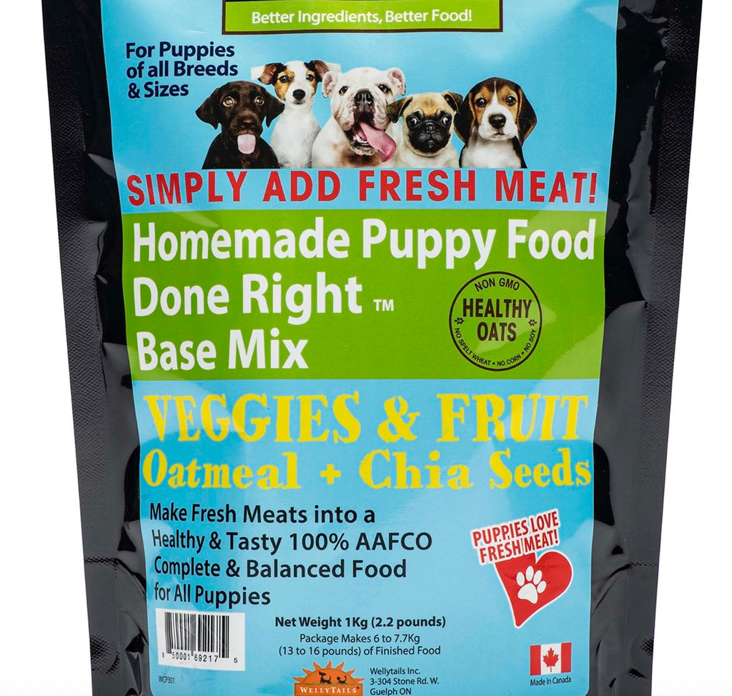 Welly Chef Home Made Puppy Food Mix