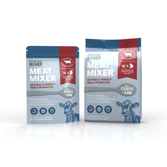 Four Leaf Rover Meat Mixer Home Made Dog Food – DOGsAGE