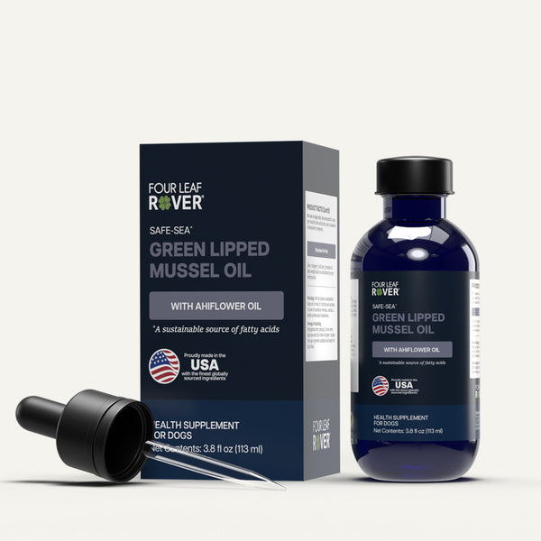 Four Leaf Rover Safe Sea Green Lipped Mussel Oil – DOGsAGE