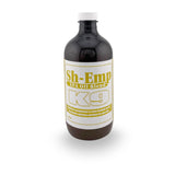 Bottle of Sh-Emp K9 EFA Oil Blend on a white background. Optimum nutrition for dogs. Perfect compliment to Feed-sentials
