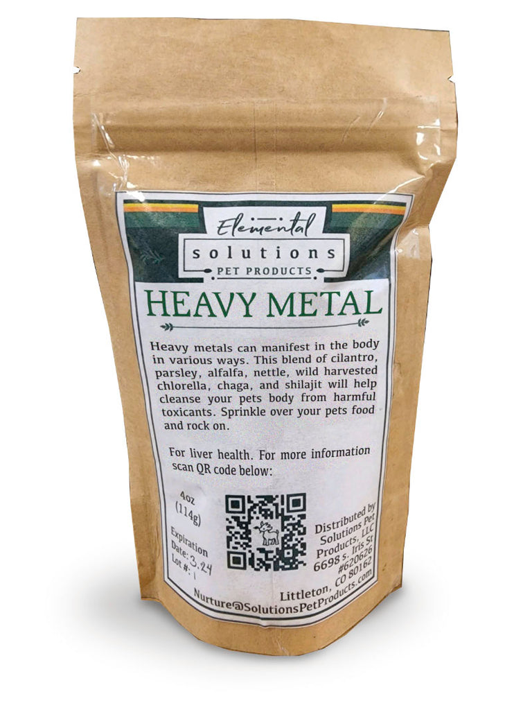 solutions pet products heavy metal detox supplement