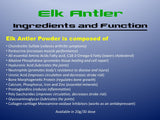 Elk Antler Powder ingredients and function - DOGsAGE