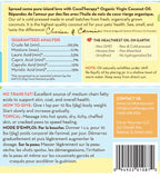 cocotherapy coconut oil guaranteed analyst list and product directions