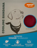CoolAid medium pink cooling bandana