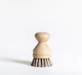 natural bristle pot scrubber brush for mine pet platters