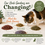 Two Crazy Cat Ladies Organic Herb Gardens/Herb Havens for Cats