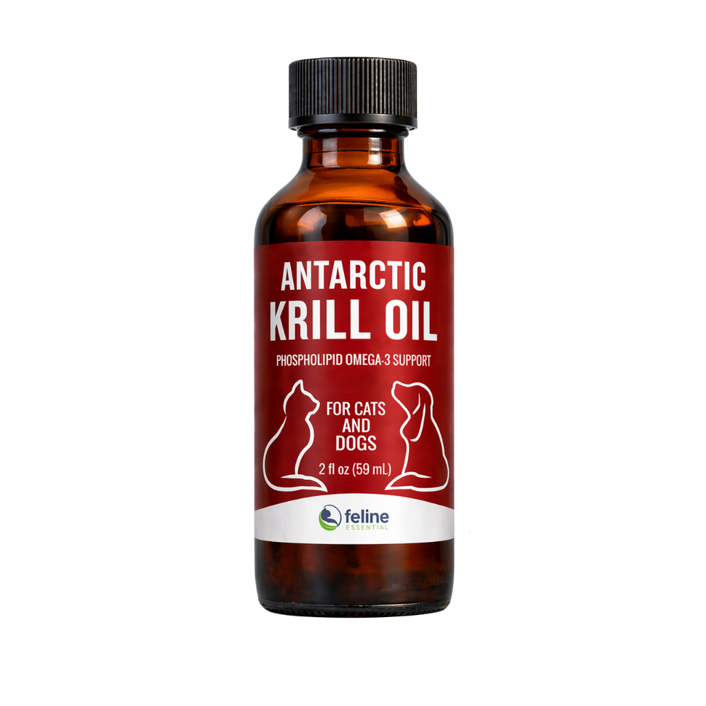 Two Crazy Cat Ladies Antarctic Krill Omega 3 Oil
