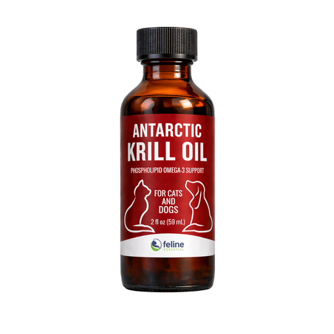 Two Crazy Cat Ladies Antarctic Krill Omega 3 Oil