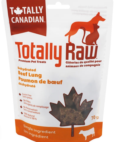 Totally Raw Beef Lung Treats