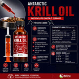 Two Crazy Cat Ladies Antarctic Krill Omega 3 Oil