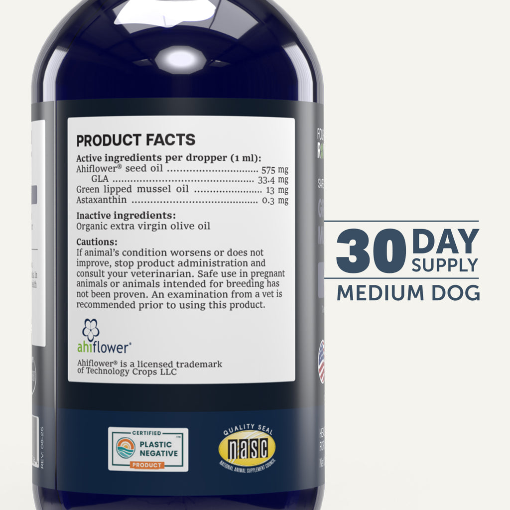 Four Leaf Rover Safe Sea Green Lipped Mussel Oil – DOGsAGE