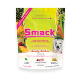 smack dehydrated raw dog food chunky chicken. Made in canada