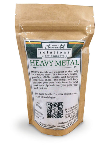 Solutions Pet Products Heavy Metal Detox