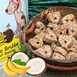 Cocotherapy Pure Hearts Banana Brulee Vegan dog treats