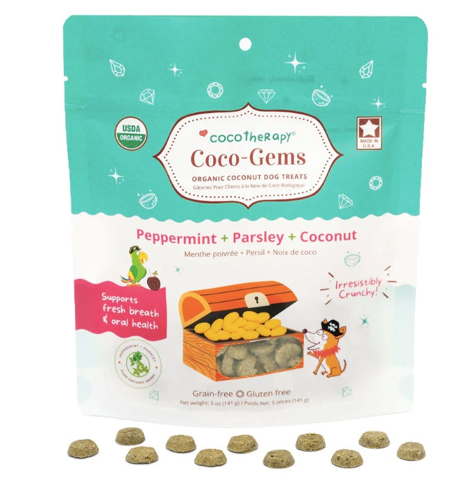 Cocotherapy Peppermint, Parley and Coconut dog dental treats