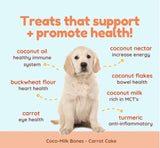 CocoTherapy Carrot Coco-Milk Bones ingredient benefits 