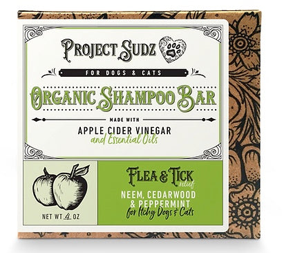 Project Sudz Flea and Tick Relief Shampoo Bar