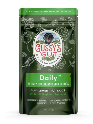 DOGsAGE.CA is the exclusive partner of Gussy's Gut™ in Canada. Gussy's Gut Whole Food Meal Topper