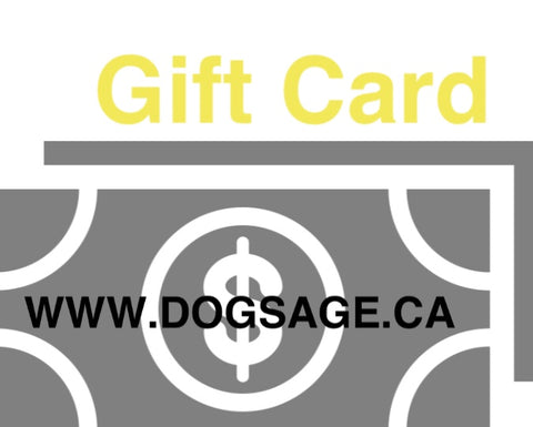 DOGsAGE GIFT CARD