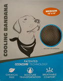 CoolAid medium grey cooling bandana