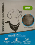 CoolAid large grey cooling bandana