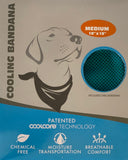 CoolAid medium blue cooling bandana