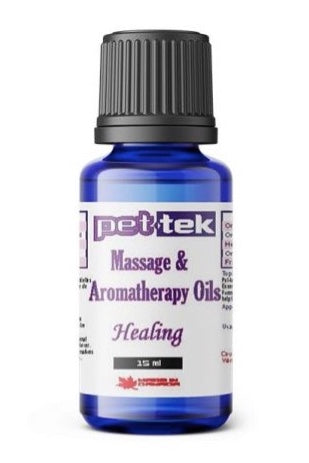 Pet Tek Healing Massage Oil for Dogs